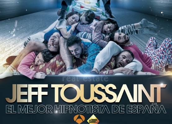 Samstag 16. April. Der Hypnotiseur JEFF Toussaint Capitol Theater.