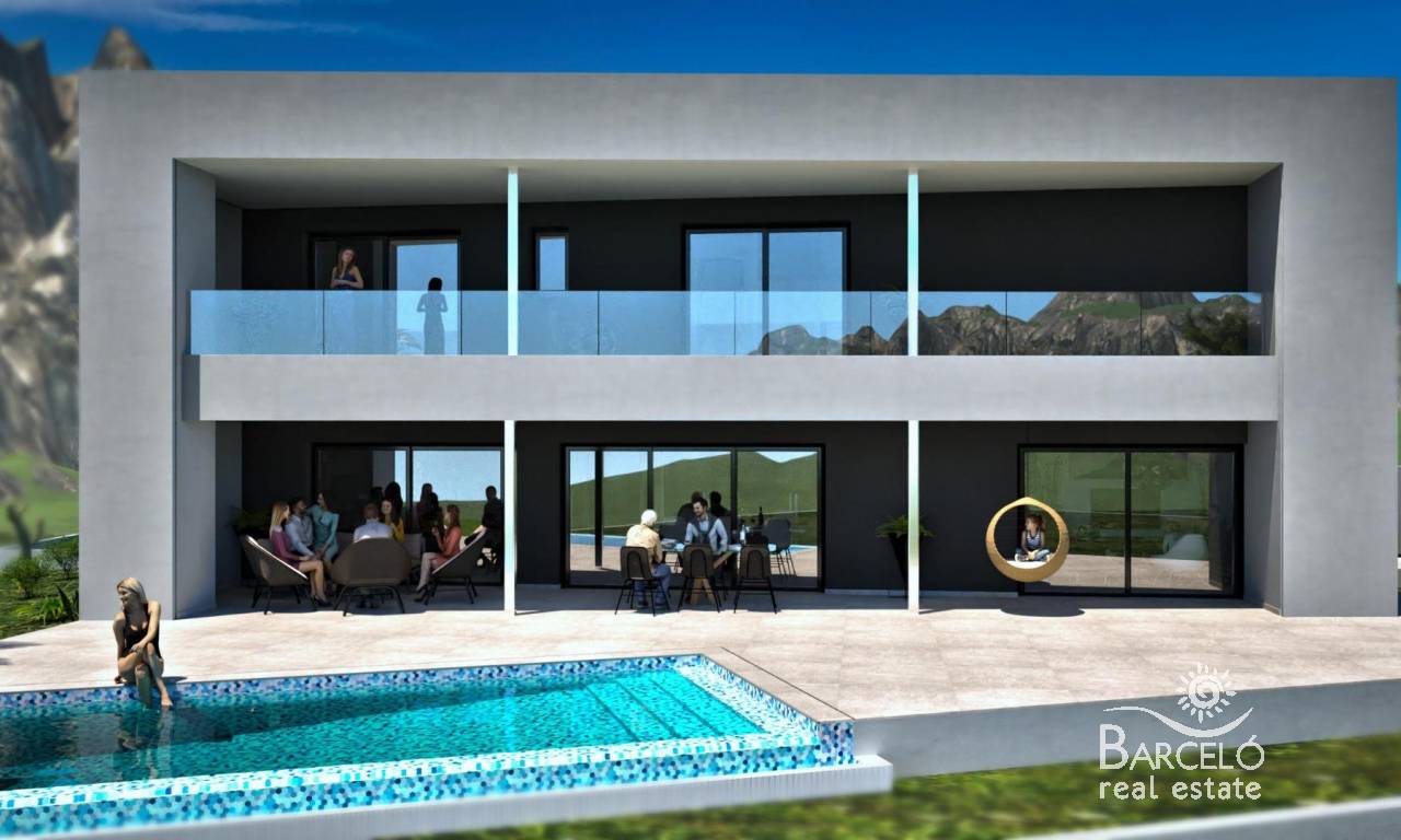 Einfamilienhaus - Neubau - la Nucia - Panorama